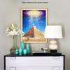 Diamond Painting Landscape Full Round Diamond Embroidery Full Display Pyramid Picture