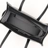 Isaac Recycled Leather Binder A4 Tote Bag 4000301 Black (10)