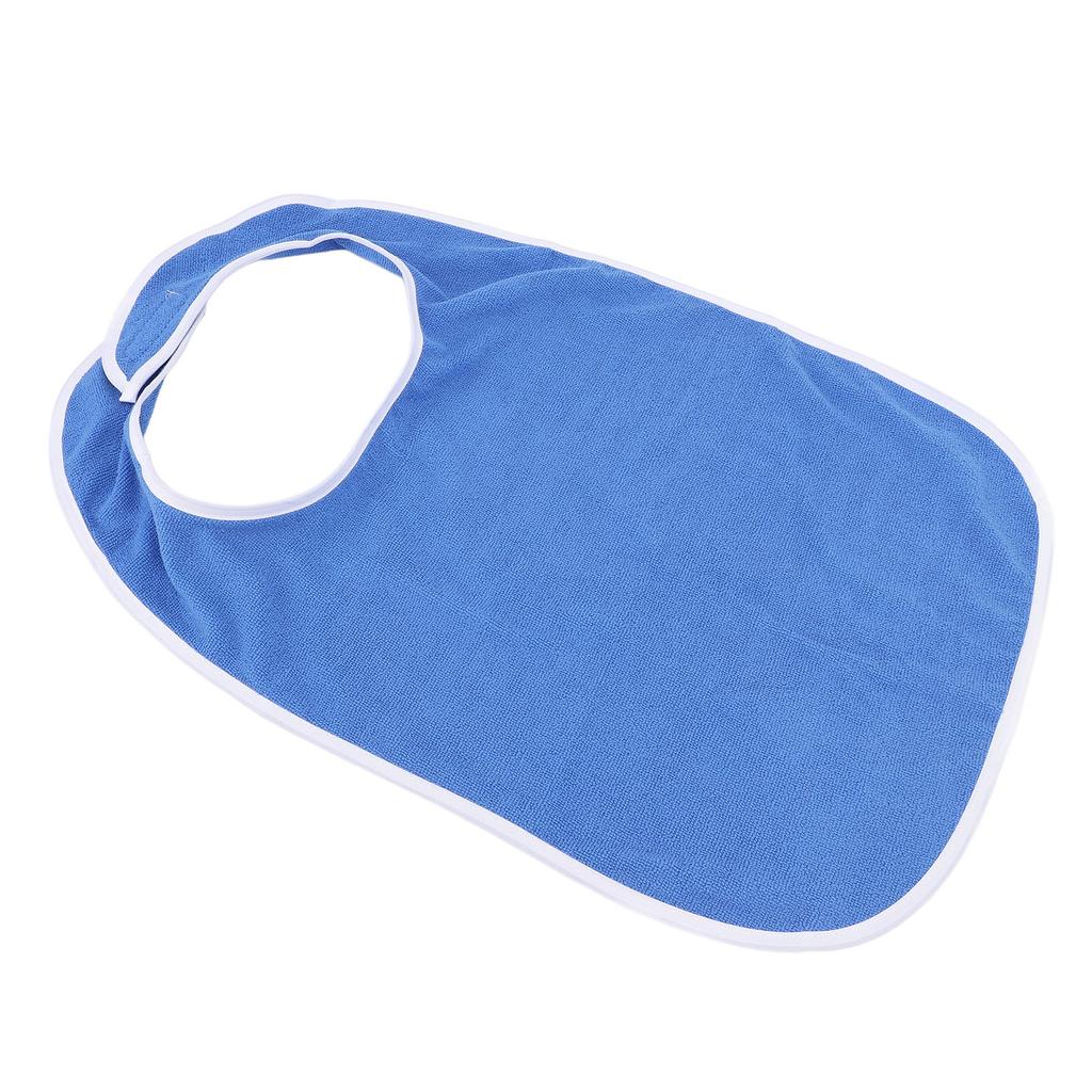 Adult Bib   Hook and   Machine Washable Senior Dining Clothing Protector for Eating Nursing Homes