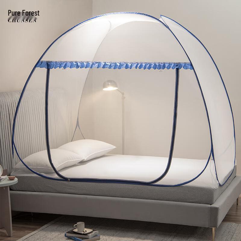 Chun Sen Zipper Yurt Mosquito Net 1m x 1.9m x 1m