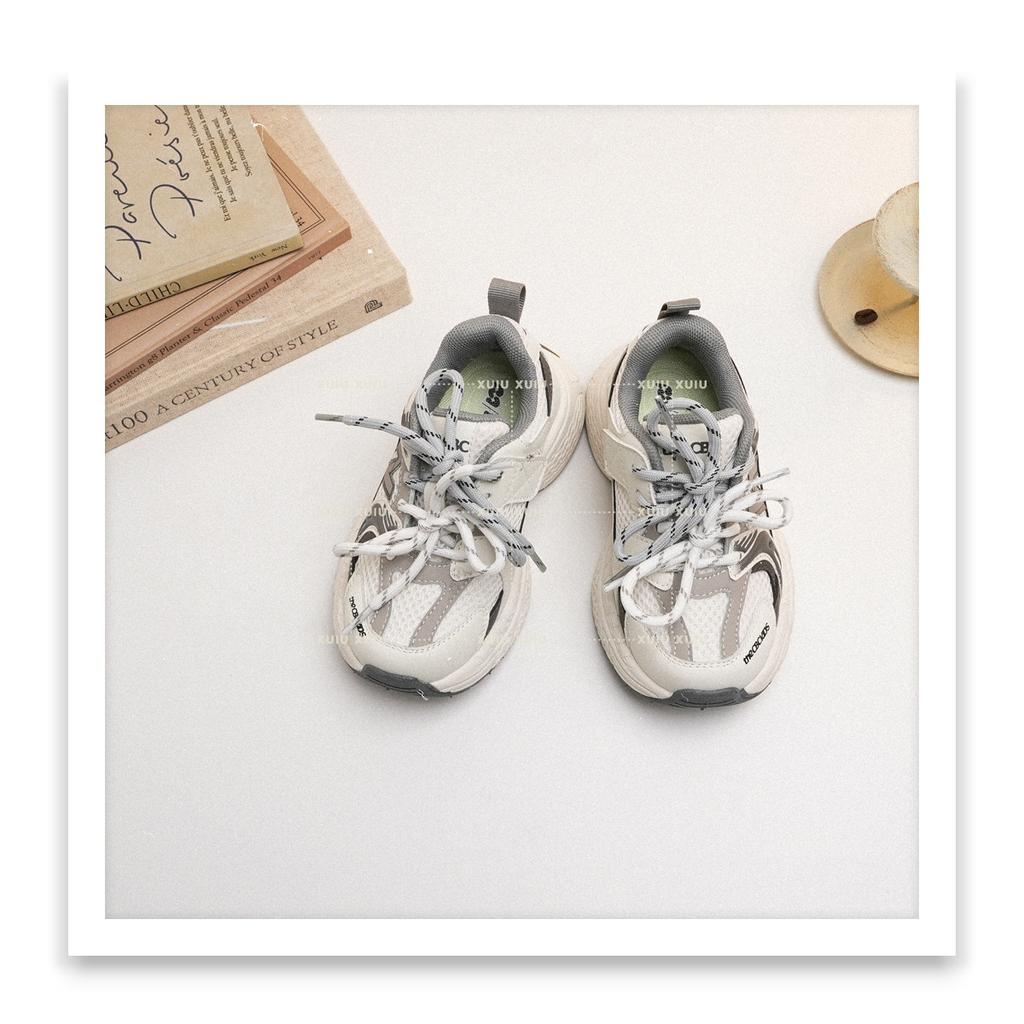 XSHX "CleanFit" American retro children's sports shoes spring and autumn double net sports training [Wenzhou shoes]