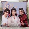 Cheng Yi Zeng Shunxi Xiao Shunyao Poster Double-sided Printed Pillowcase Mysterious Lotus Casebook Home Car Decor Cushion Cover