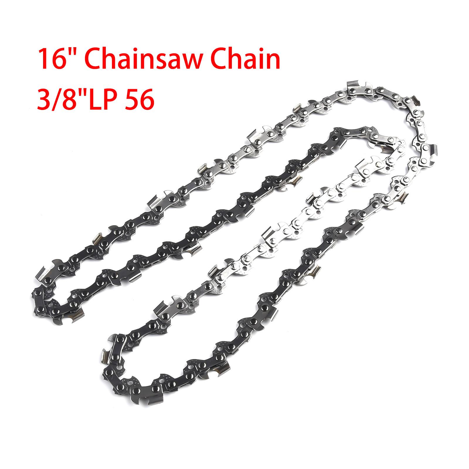 

16Inch Chainsaw Saw Chain Drive Link Pitch 56DL 3/8LP 0.05 Gauge For 3300 3500 3550 D3300 D3350b D3850 D3850b Garden Tools