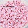Acrylic Macaron Large Hole Round Beads for DIY Children's Bracelets and Jewelry Making