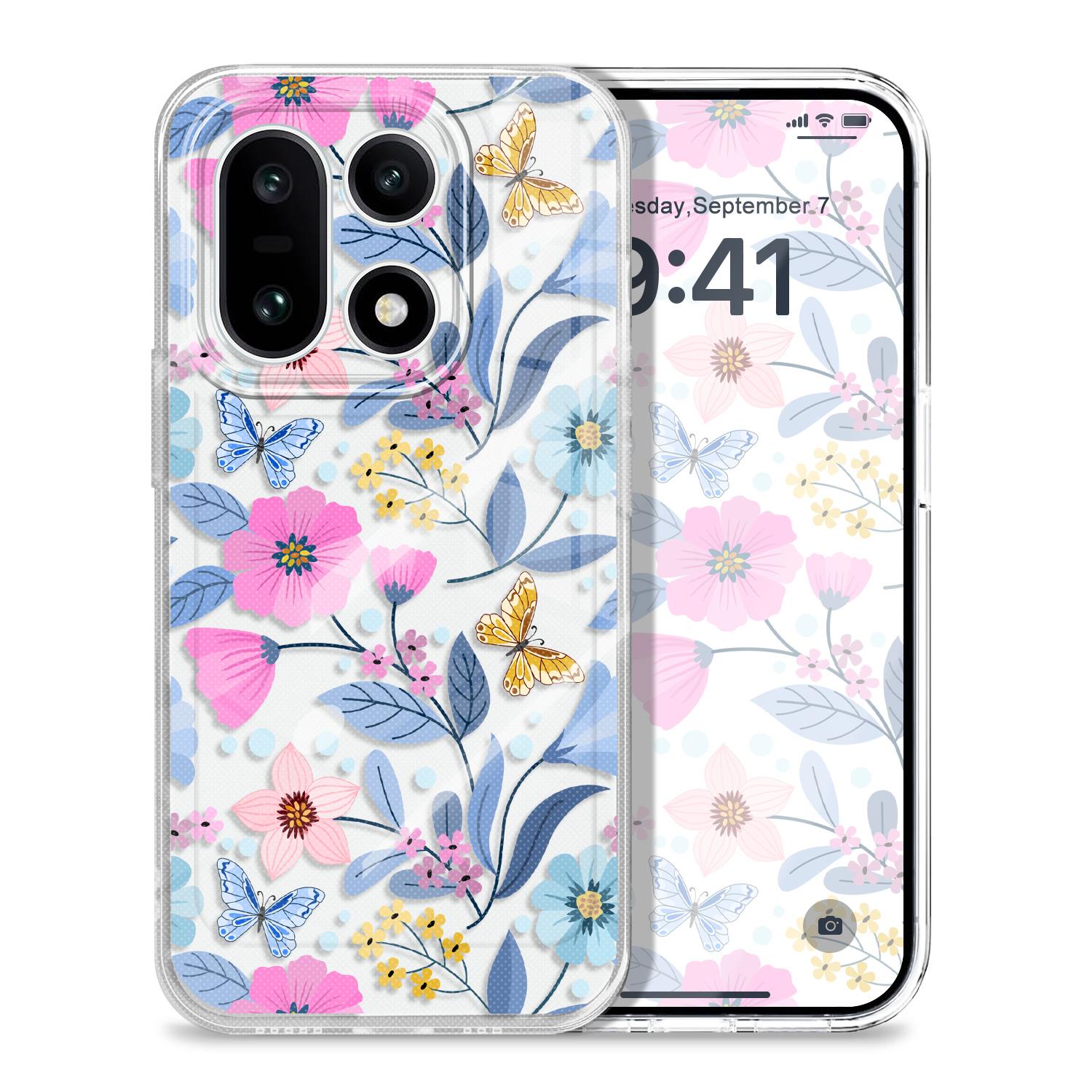 

Vitality Flower Transparent Phone Case For Oneplus 15 13T 13R 12 12R 11R 10R 10 Pro 9RT Nord 2 5 CE2 CE5 5G Soft TPU Cover OnePlus 11R прозорий