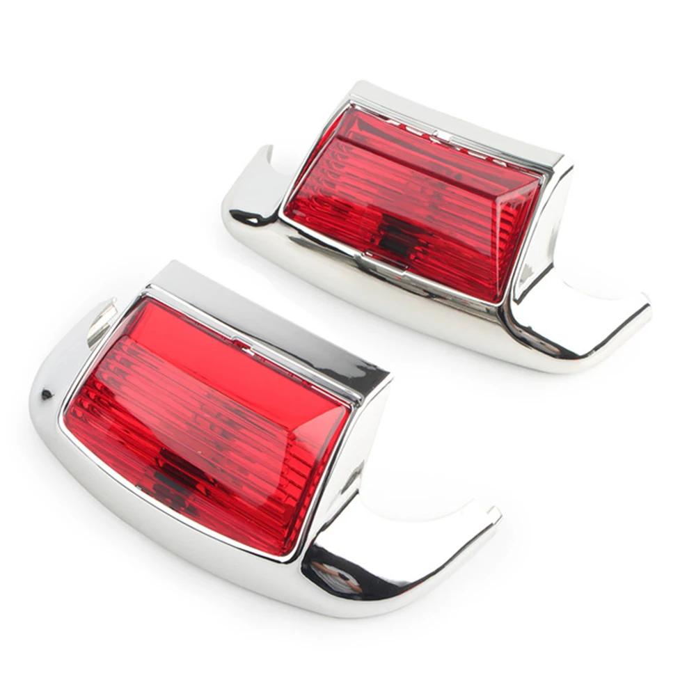 Motorcycle For Harley FLHTCU Ultra Classic Electra Glide FLSTC Heritage Softail Front Rear Fender Tip Light Lamp Accessories