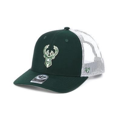 47 Brand Mesh Cap 47 TRUCKER NBA Milwaukee Bucks