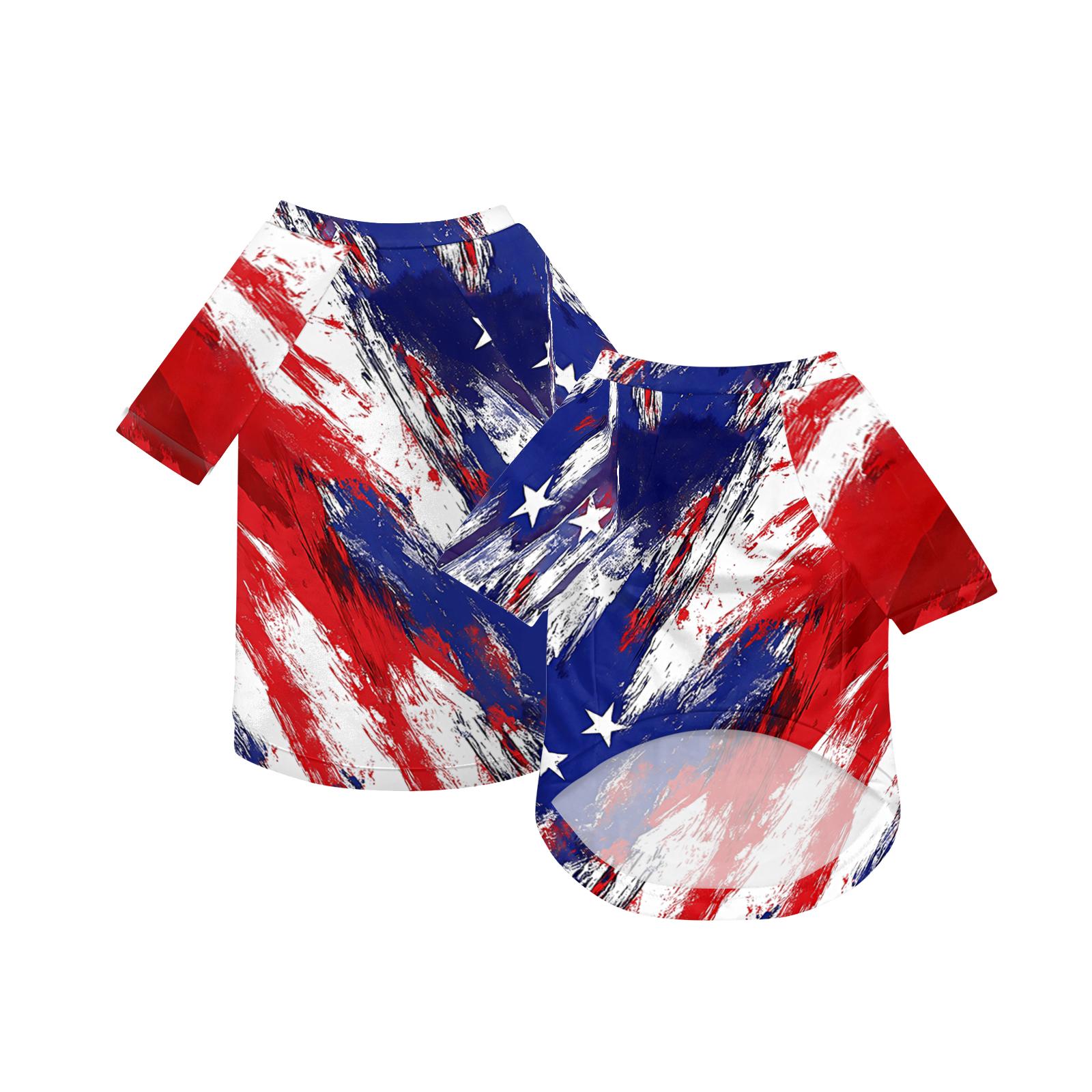 Dog Shirt, Breathable Doggy Tee, Lightweight Pet Clothes Pet Shirt XL