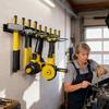 Power Tool Organizer Wall Mount Heavy-Duty Load Capacity Garage Screwdriver Storage Shelves Drill Hanger Wall Mount For Workshop