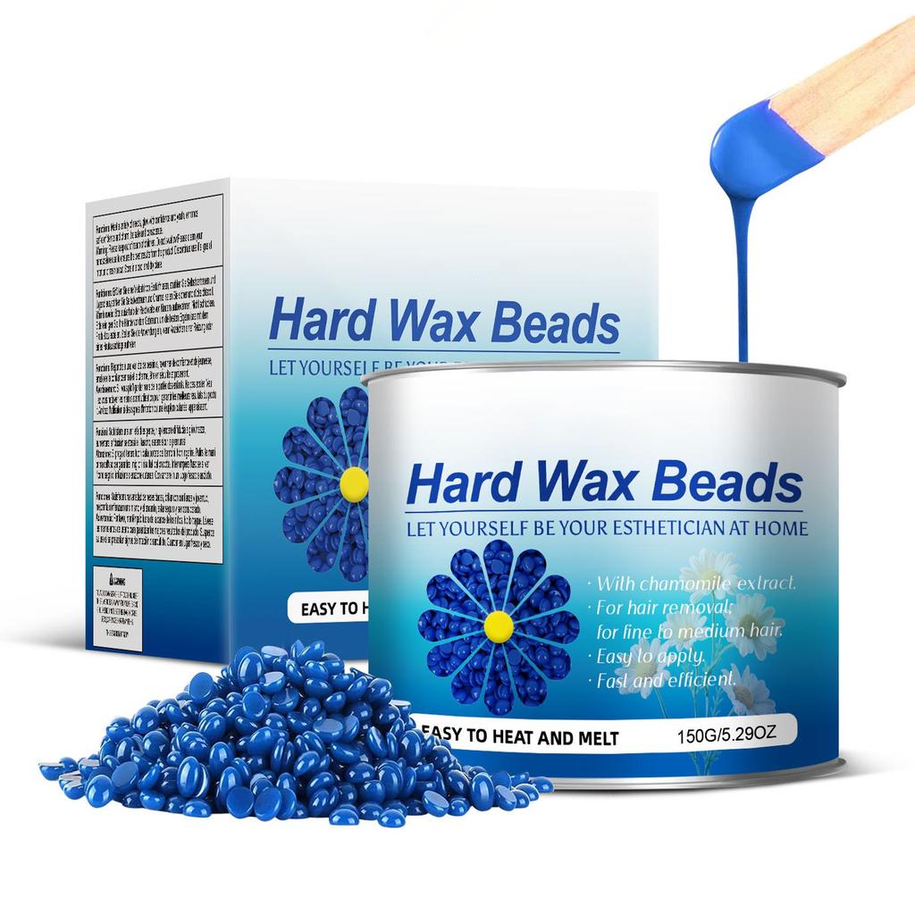 Wax Beans For Hair Removal Face Bikini Wax Beans For Brazilian Waxing Beans Body Hair Removal Brazilian Wax Kit For Women For All Skin Types  150g
