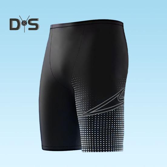 Men Swimming Trunks Beach Shorts High Elastic Breathable Waterproof Quick Dry Bathing Suit Anti-UV Snug Fit Swimming Trunks