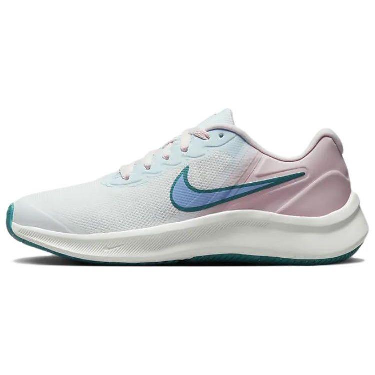 

Детские кроссовки Nike Star Runner 3 GS White Pink Mineral Teal Pearl-Pink Cobalt-Bliss DA2776-102 38.5