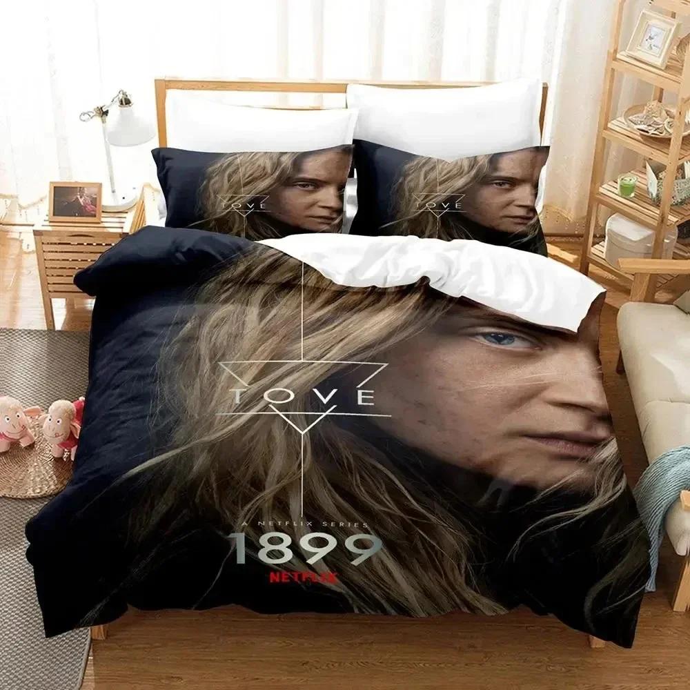 

3D Print TV Play 1899 Bedding Set Duvet Cover Bed Set Quilt Cover Pillowcase Comforter king Queen Size Boys Adult Bedding Set 70x133cm 2pcs