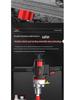 DELIXI Handheld High-Power Core Drill for Air Conditioner and Range Hood Wall Openings, Lightweight Modified Drill.