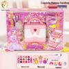 Children's Makeup Toy Set: Nail Polish, Lipstick, and Girl's Cosmetics Box - Perfect Birthday Gift