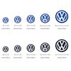 4Pcs Car Wheel Center Hub Caps Wheel Cover Sticker Badge For Volkswagen GTI Golf Polo 6 7 Passat VW CC Tiguan T-ROC Jetta Taigo