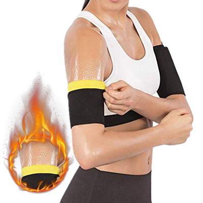 1 Par de Mangas Moldeadoras Adelgazantes para Brazos - Recortadores de Brazos Sudoración Sauna para Pérdida de Peso, Quema de Grasa Entrenamiento Envolturas de Compresión para Brazos