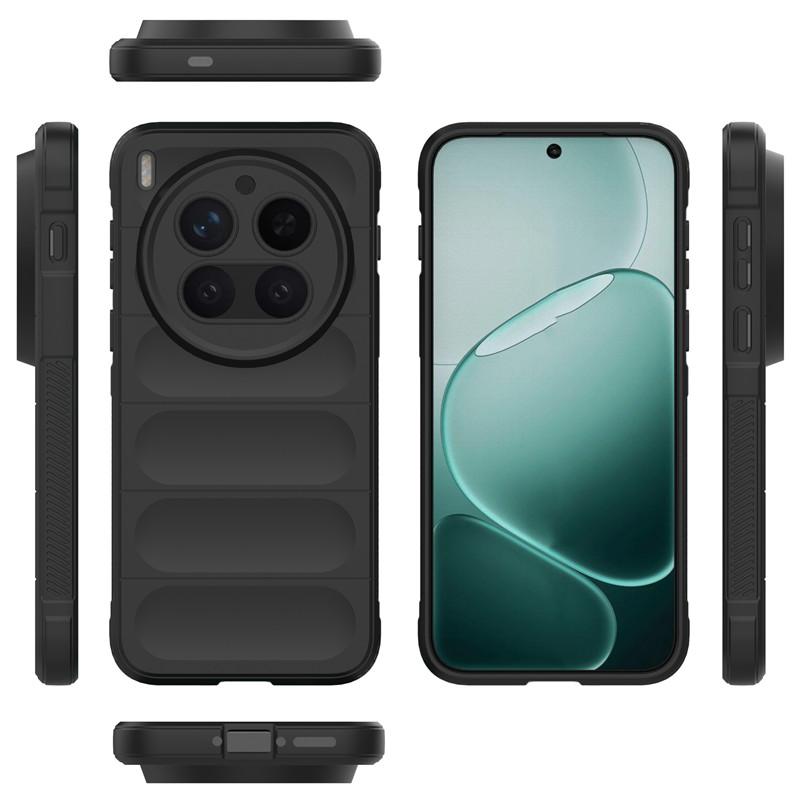 For vivo X300 Pro Case vivo X300 X300 Pro Cover Bumper TPU Anti-Slip Silicone Shockproof Protective Back Cover For vivo X300 Pro