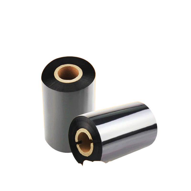 Verbessertes Wachs-basiertes Thermotransferband 110mm×300m für Kupferdrucketikettendruck, 110mm×70m Doppelachskarbon