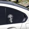 Amerikanischer Drachen-Kreuz-Aufkleber; Auto und Motorrad Kratzer Dekoration Wasserdichter Reflektierender Aufkleber