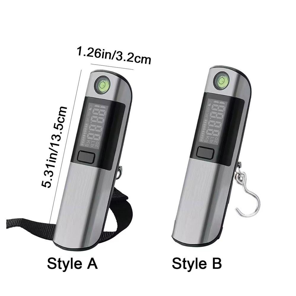 LCD Digital Hand Luggage Scale 50Kg/110Lb Luggage Weigher Electronic Suitcase Scale  Fishing