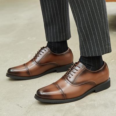 Herren Business Schnürschuhe Casual Oxford Schuhe für Männer Flats Männlich Homecoming Hochzeitskleid Schuhe Zapatillas Hombre