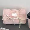 Large-Capacity Cute Bow Pencil Bag Student Pen Pouch Stationery Storage Case School Supplies