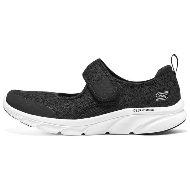 (WMNS) Skechers Dlux Comfort Black Women s 104345-BKW EU 35