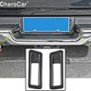 Rear License Plate Lamp Decor Accessories For Dodge Ram 1500 2018+ Carbon Fiber