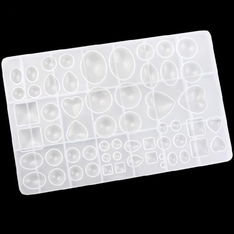 Gem Jewelry Silicone Casting Mold for DIY Crystal Stone Handmade Cake Decoration