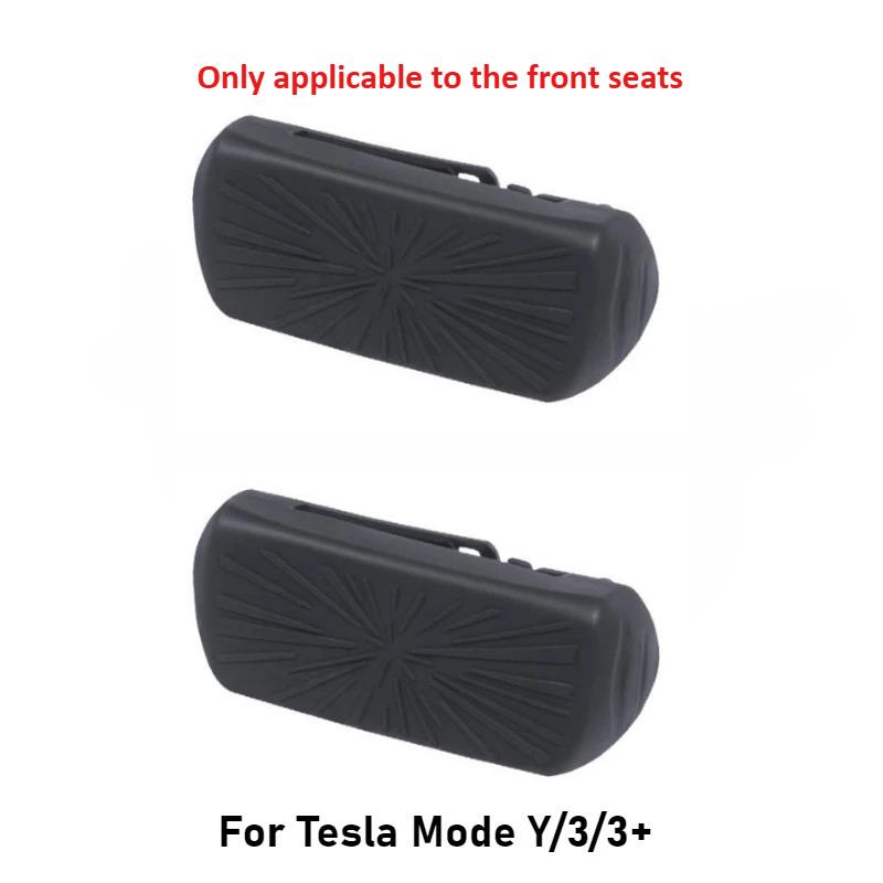 Car Seatbelt Buckle Cover for Tesla Model 3/Y/3+ Highland 2024 Silicone Seat Belt Buckle Protective Cover Interior Accessories