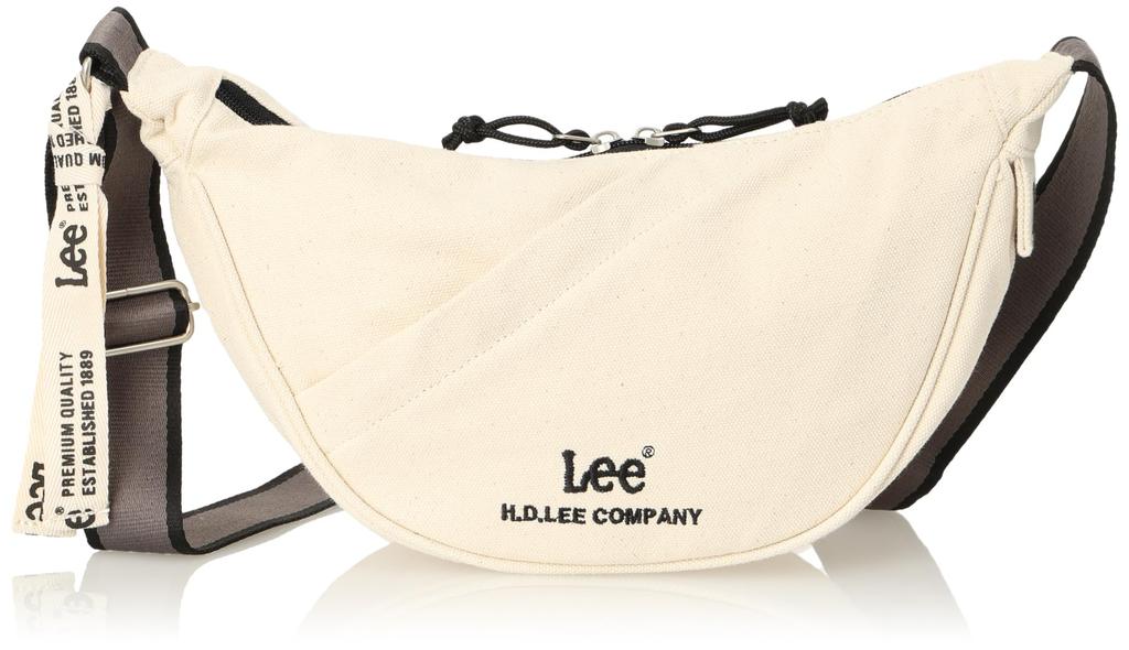 Lee Arcana Cotton Shoulder Large Bag, Lightweight, Multifunctional, Capacity, White, 320-1300, 320-1300-10