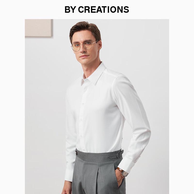 By Creations Men s Waterproof Wrinkle-Free Business Shirt 40
