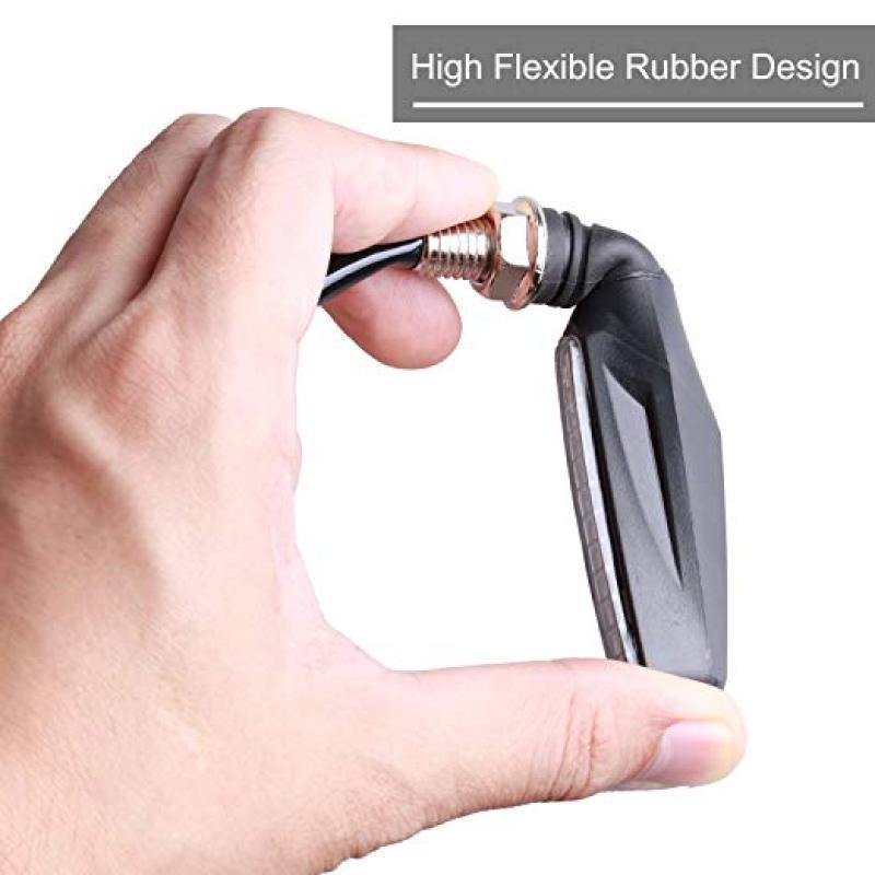 4pcs 12V 12LED Flowing LED Motorcycle Turn Signal Indicators Lights