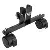 Universal Feet for Infrared Heaters, Freestanding Feet with Lockable Swivel Casters for Wall Mounted Infrared Heating