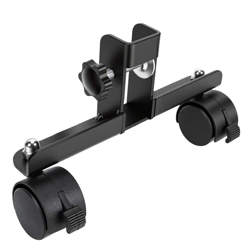 Universal Feet for Infrared Heaters, Freestanding Feet with Lockable Swivel Casters for Wall Mounted Infrared Heating