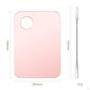 Handheld Cosmetic Makeup Mixing Palette, Nail Art Palette Lipstick Eyeshadow Blending
