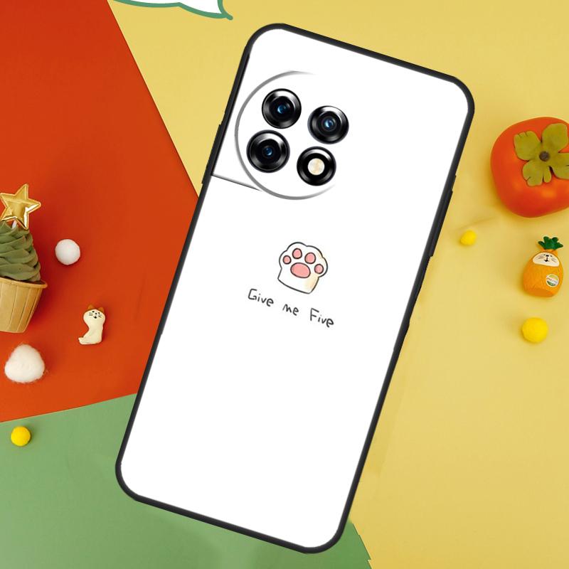 Minimalistisches Katzen Case Für OnePlus 9 10 Pro 11 12 13 15 13T 13R 12R 10T 8T Nord 5 CE 2 3 4 Lite N20 N30 Hülle