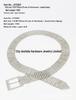 Women's Rhinestone Metal Waist Chain Belt with Pin Buckle
