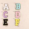 1 Stück Große Aufbügelbare Chenille Buchstaben-Flicken Für Kleidung Für Jacken Aufkleber Stickerei Buchstaben-Flicken Applikation Buchstaben-Flicken DIY