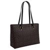 Coach Station 35 Brand Print Coated Canvas And Leather Shoulder Bag Large Women Shoulder Bag Gold Walnut CCD69-IMXAQ