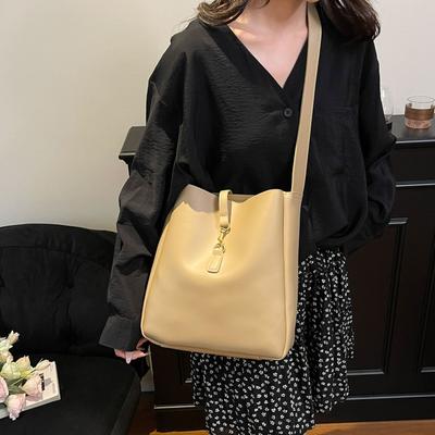 2025 New Hot Sale Women's Bag Poplar Grove Leisure Large Capacity Spring, Summer and Autumn Fashion Commuter Bucket Bag Shoulder Bag