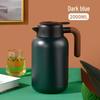 Elegant Portable Thermos with Temperature Display, 316 Stainless Steel, Tea Steeping, Water Separation, Insulated Pot.