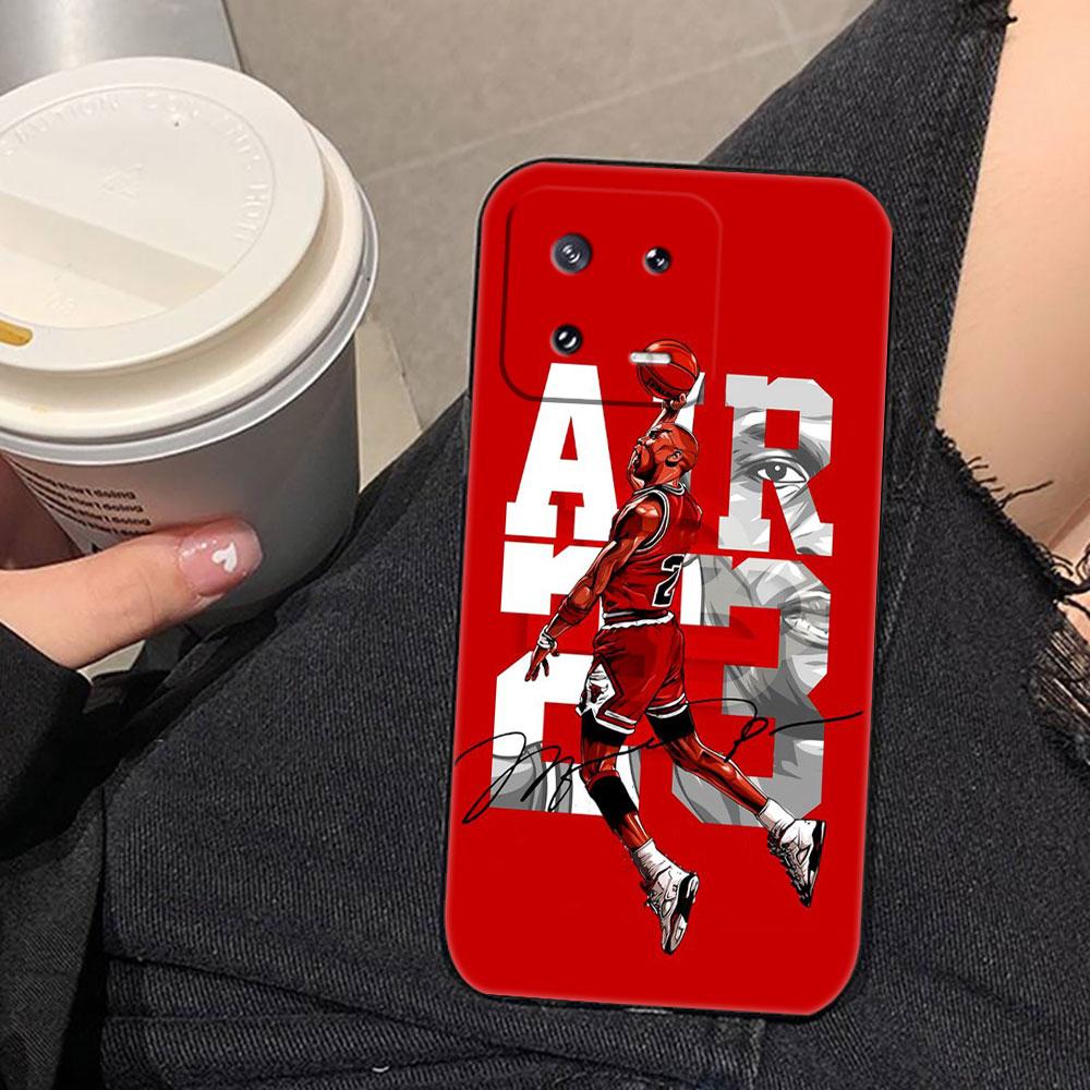 Basketball Number 23 Cover Phone Case For Xiaomi 15 15T 14 14T 13 12T 11 11T POCO F8 F7 F6 F5 X7 X5 M6 M7 PRO Ultra DIY Case