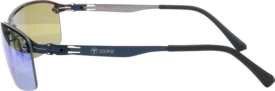 iZONE Polarized Sunglasses for Ultra UV for IDRIVE Premium [iZONE] Men, Lightweight, Protection, Fishing, Driving, Golf, P1120-DRGY7M (Mirror Gray)