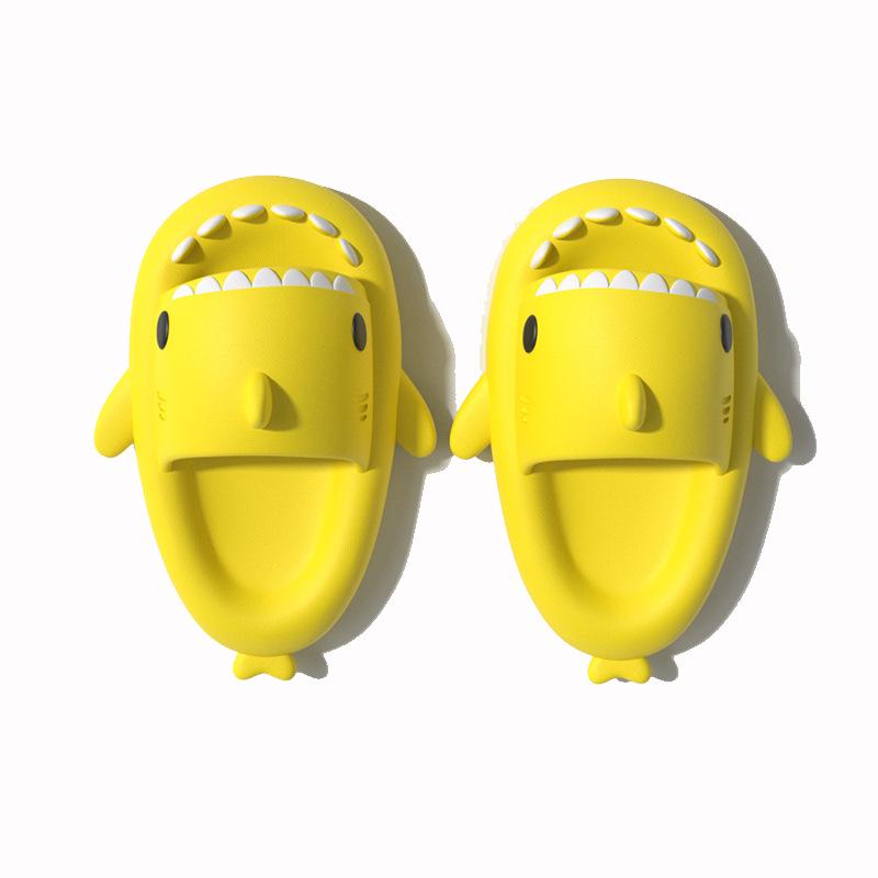 Shark II Cartoon Thick-Soled Non-Slip Summer Slippers for Kids & Babies