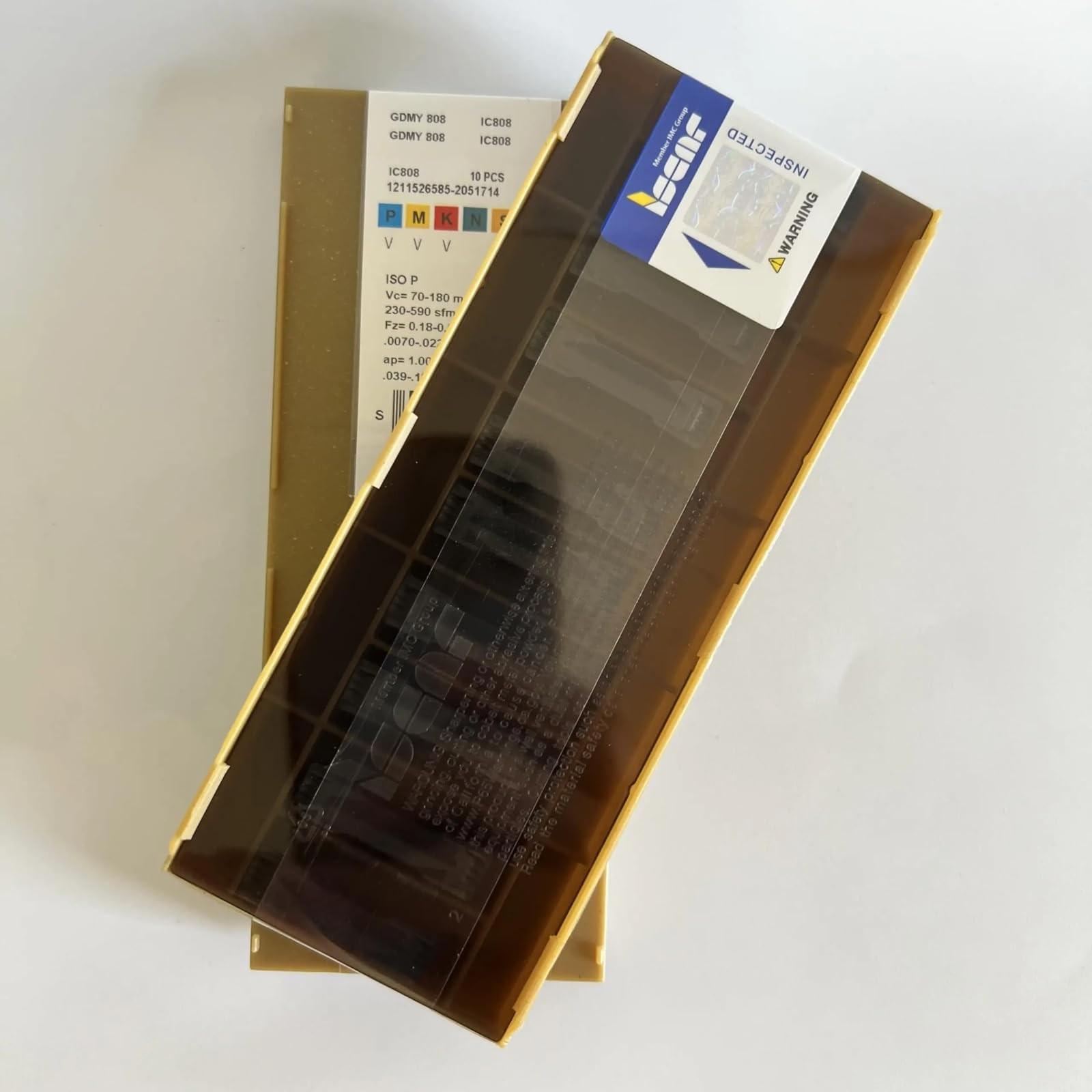 

ISCAR / GDMY808 IC808 /Industrial indexable Carbide Inserts 10 PCS