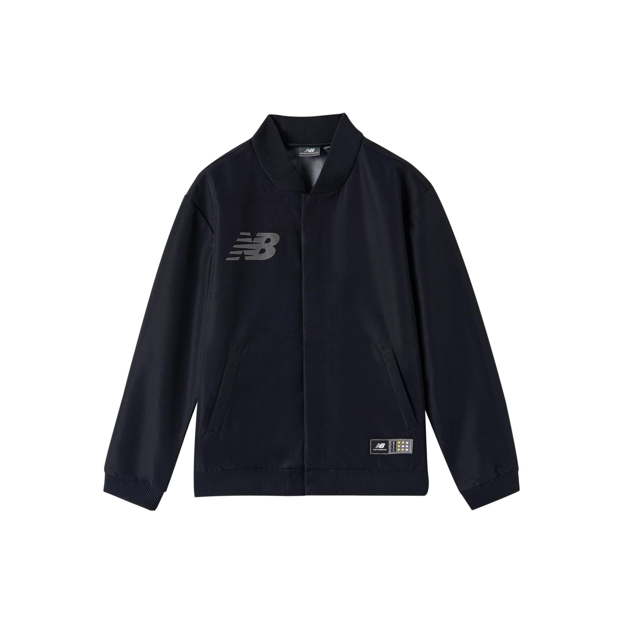 New Balance Logo Teamwear Jacket Asia Sizing Black Men s NAA1R041-BK L