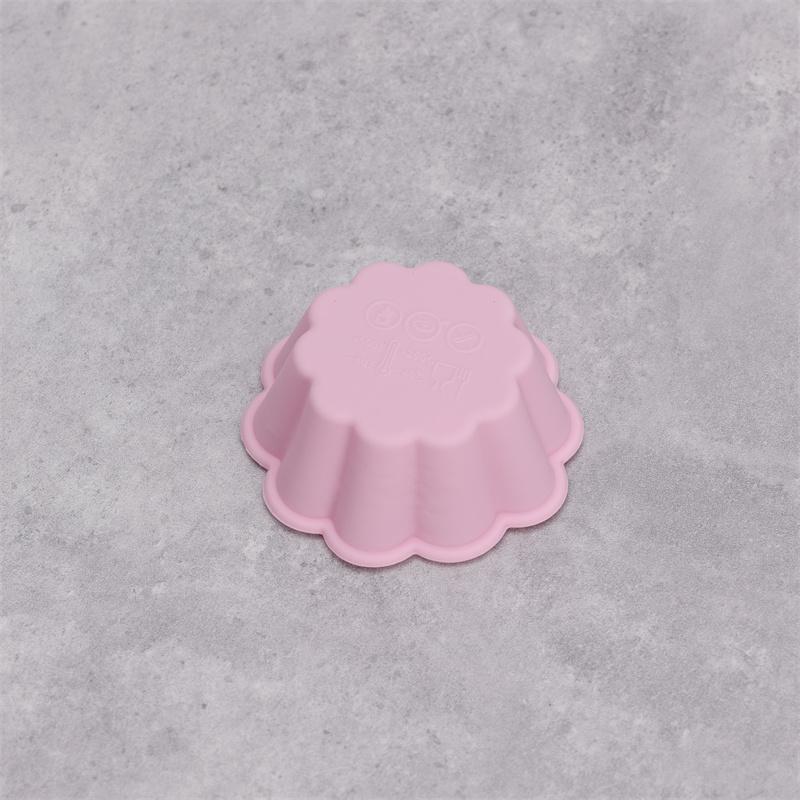 

12 шт., круглые силиконовые формы для кексов в форме лепестков диаметром 5 см, формы для выпечки кексов, аксессуары для выпечки, форма для торта в форме тарта