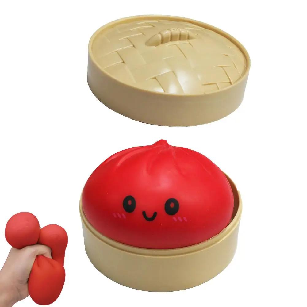 

1Pcs Oversized Dumpling Tactile Press Plaything For Lifelike Play And Stress Relief Decompression Dough Gift Toy 1Pcs New